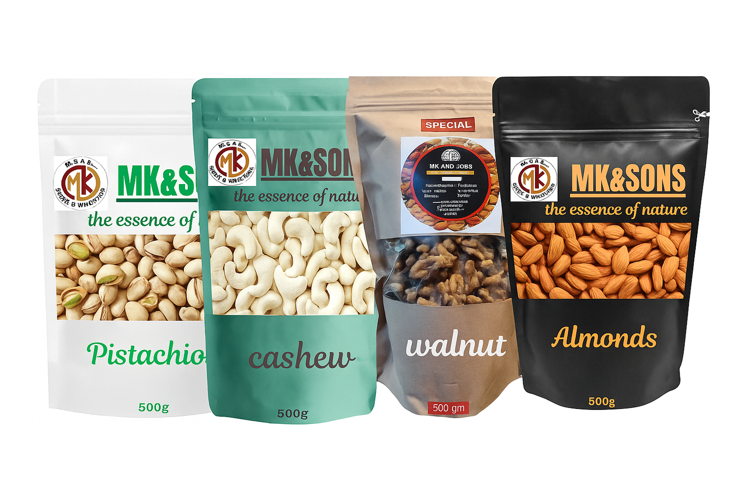 Dry-fruits collection