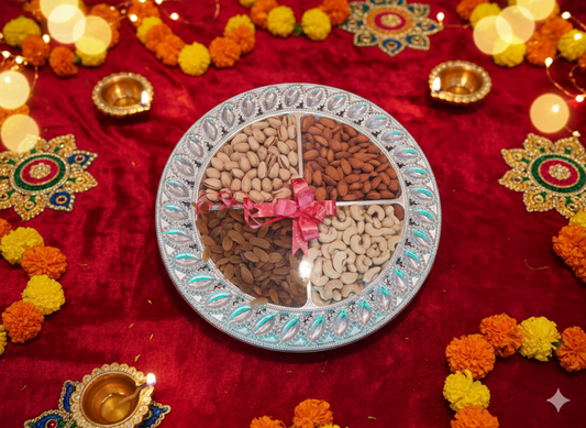 DRY FRUIT THAL SILVER